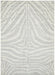 Ahlat Silver Savannah Zebra Contemporary Rug, Rugs, Ozark Home 