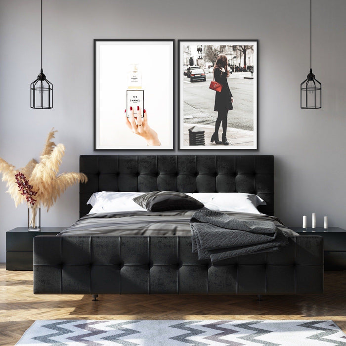 Chanel Wall Art - Glamour Paris France Photographic Yves Saint Laurent Wall Art Prints, Wall Art, Ozark Home 