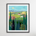 Country - Illustration Of Country Scene for Kids Nursery - City Village Country Wild Set, Wall Art, Ozark Home 