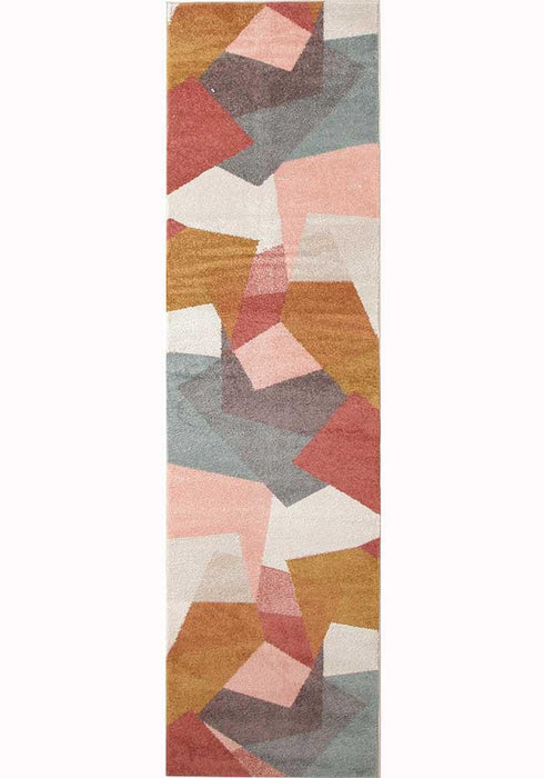 Demre Blush Geometric Contemporary Rug, Rugs, Ozark Home 