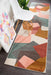 Demre Blush Geometric Contemporary Runner Rug, Rugs, Ozark Home 