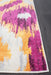 Demre Aubergine Burst Contemporary Rug, Rugs, Ozark Home 