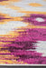 Demre Aubergine Burst Contemporary Rug, Rugs, Ozark Home 