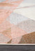 Demre Blush Faceted Triangle Contemporary Rug, Rugs, Ozark Home 