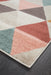 Demre Blush Inverted Triangle Contemporary Runner Rug, Rugs, Ozark Home 