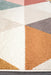 Demre Blush Inverted Triangle Contemporary Rug, Rugs, Ozark Home 