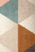 Demre Blush Inverted Triangle Contemporary Runner Rug, Rugs, Ozark Home 