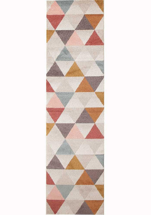 Demre Blush Inverted Triangle Contemporary Rug, Rugs, Ozark Home 