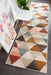 Demre Blush Inverted Triangle Contemporary Runner Rug, Rugs, Ozark Home 