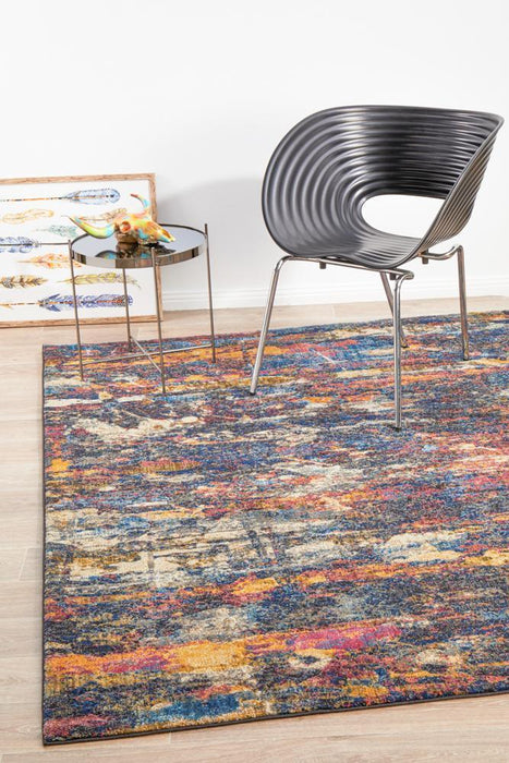 Dalaman Midnight Dreams Contemporary Rug, Rugs, Ozark Home 