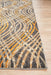 Dalaman Charcoal Waves Contemporary Rug, Rugs, Ozark Home 
