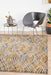 Dalaman Charcoal Waves Contemporary Rug, Rugs, Ozark Home 