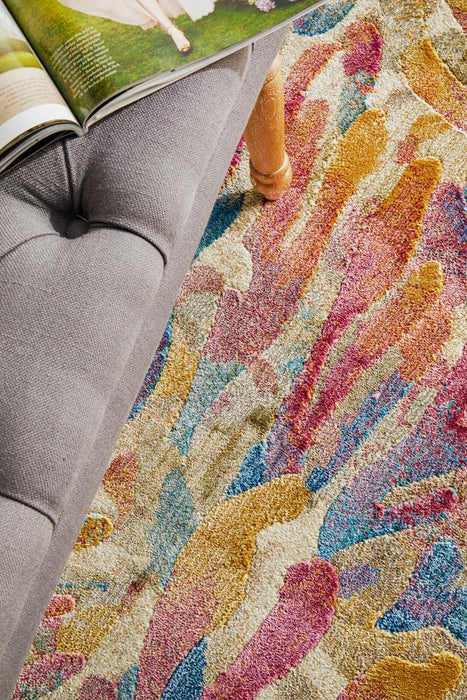 Dalaman Tropical Explosion Contemporary Runner Rug, Rugs, Ozark Home 