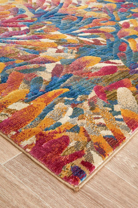 Dalaman Tropical Explosion Contemporary Rug, Rugs, Ozark Home 