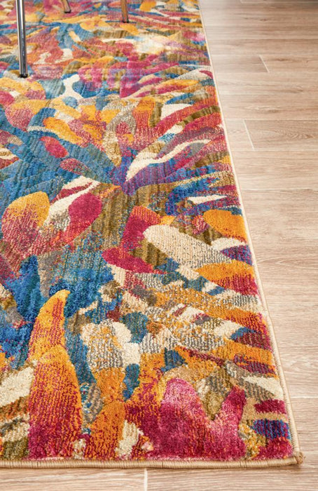 Dalaman Tropical Explosion Contemporary Rug, Rugs, Ozark Home 