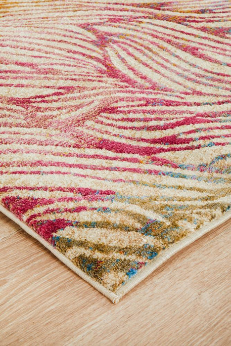 Dalaman Multicoloured Prism Contemporary Runner Rug, Rugs, Ozark Home 