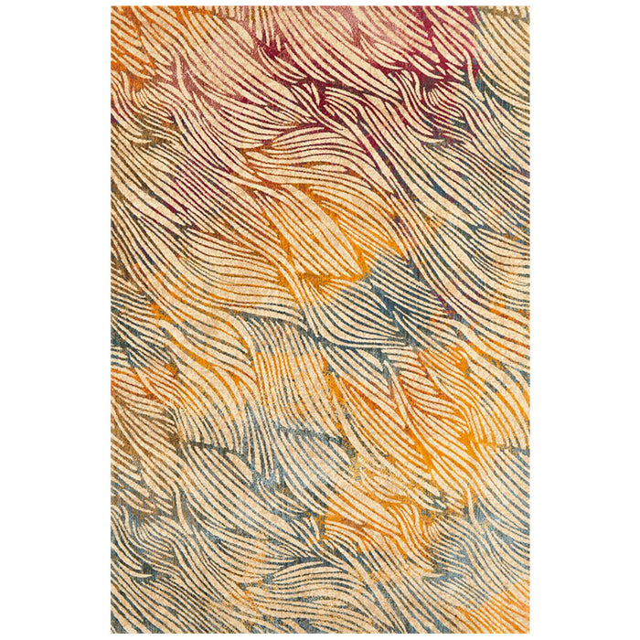 Dalaman Multicoloured Prism Contemporary Rug, Rugs, Ozark Home 