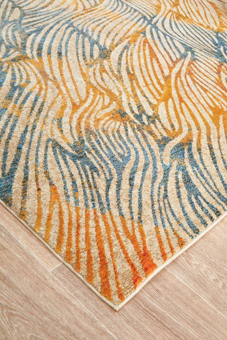 Dalaman Multicoloured Prism Contemporary Rug, Rugs, Ozark Home 