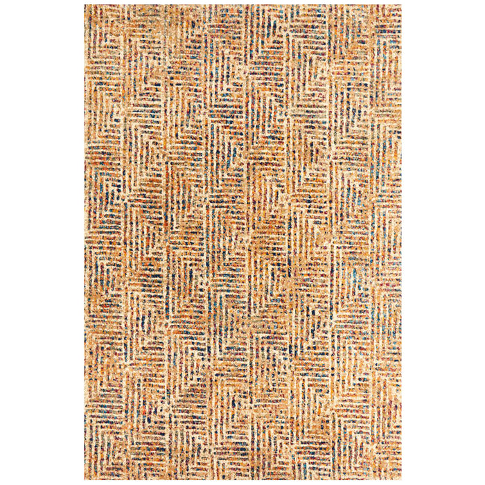 Dalaman Multicoloured Triangle Contemporary Rug, Rugs, Ozark Home 