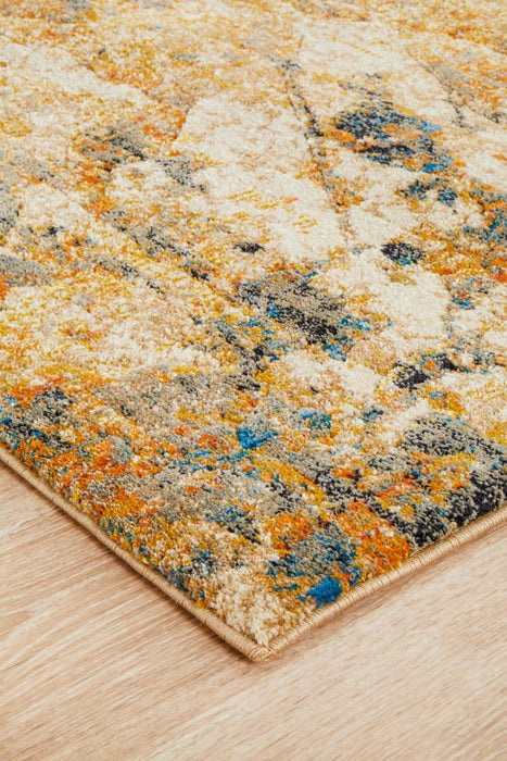 Dalaman Rust Dreams Contemporary Runner Rug, Rugs, Ozark Home 