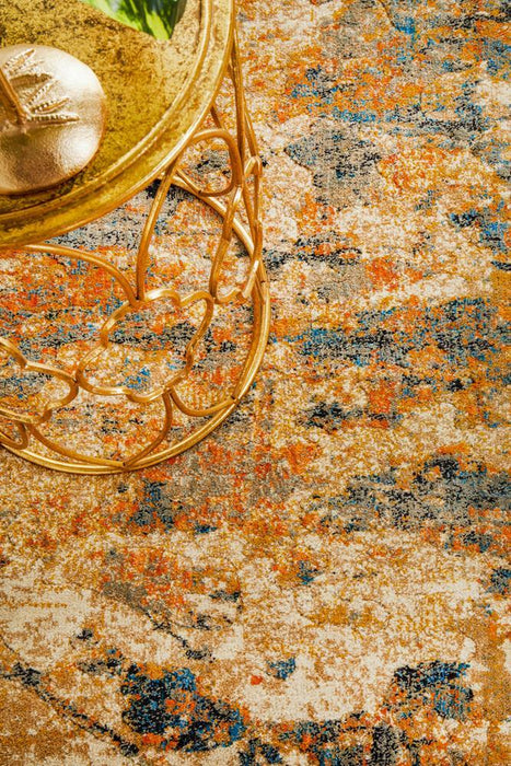 Dalaman Rust Dreams Contemporary Runner Rug, Rugs, Ozark Home 