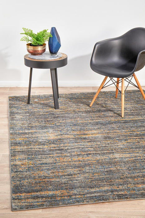 Dalaman Slate Abstract Contemporary Rug, Rugs, Ozark Home 