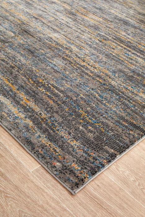 Dalaman Slate Abstract Contemporary Rug, Rugs, Ozark Home 