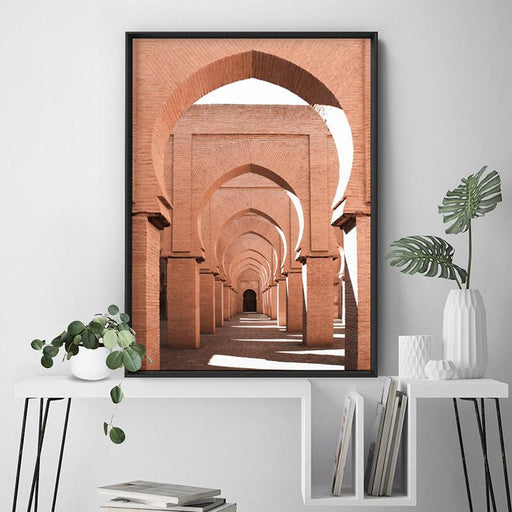 Orange Desert Arches, Tinmel Morocco - Art Print, Wall Art, Ozark Home 