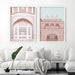 Pastel Dreams in the Amber Palace - Art Print, Wall Art, Ozark Home 