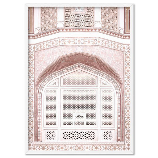 Pastel Dreams in the Amber Palace - Art Print, Wall Art, Ozark Home 