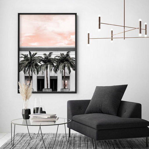 Miami Palms on South Beach - Art Print, Wall Art, Ozark Home 