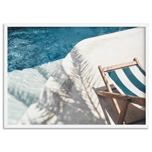 Daydreams by the Pool - Art Print, Wall Art, Ozark Home 