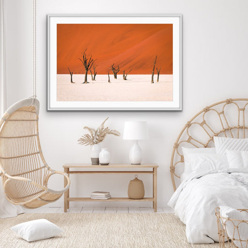 Dead Lake- Deadvlei Namibia Photographic Art Print  or Canvas Print, Wall Art, Ozark Home 