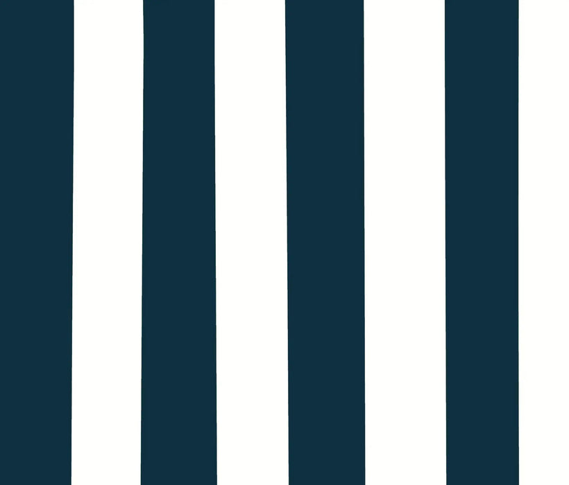 Deep Ocean Striped Peel and Stick Wallpaper