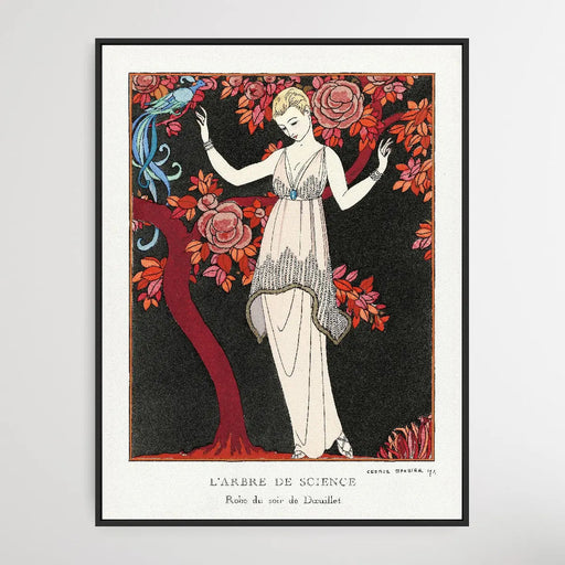 Doeuillet's Evening Dress (1914) by George Barbier, Wall Art, Ozark Home 