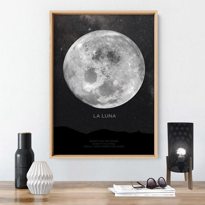 La Luna Moon - Art Print - Ozark Home