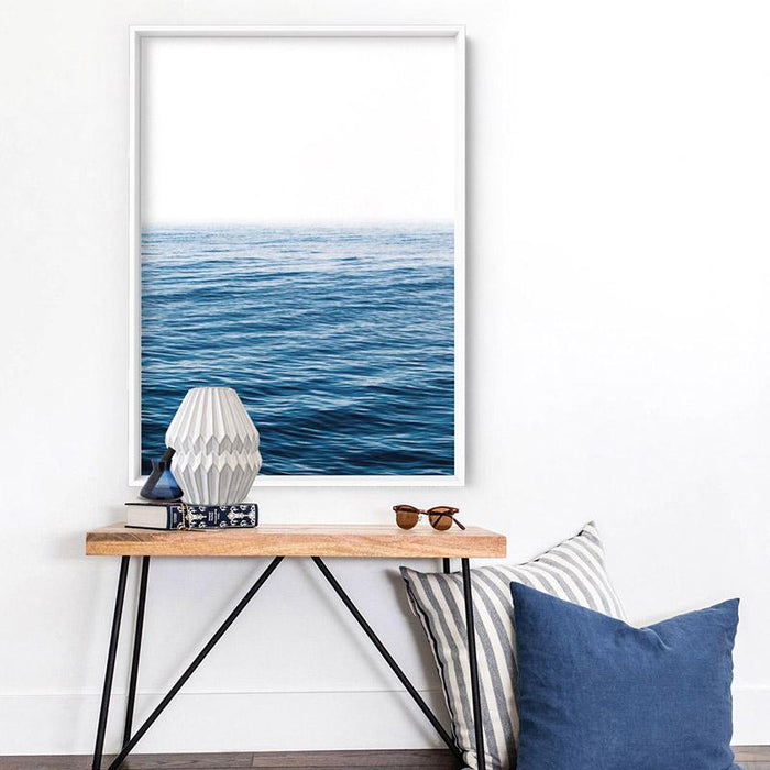 Calm Ocean Horizon - Art Print - Ozark Home