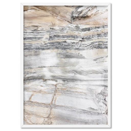 Bondi Coastal Rock Face I - Art Print - Ozark Home