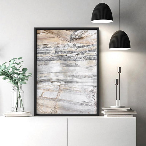 Bondi Coastal Rock Face I - Art Print - Ozark Home