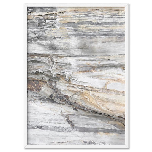 Bondi Coastal Rock Face II - Art Print - Ozark Home