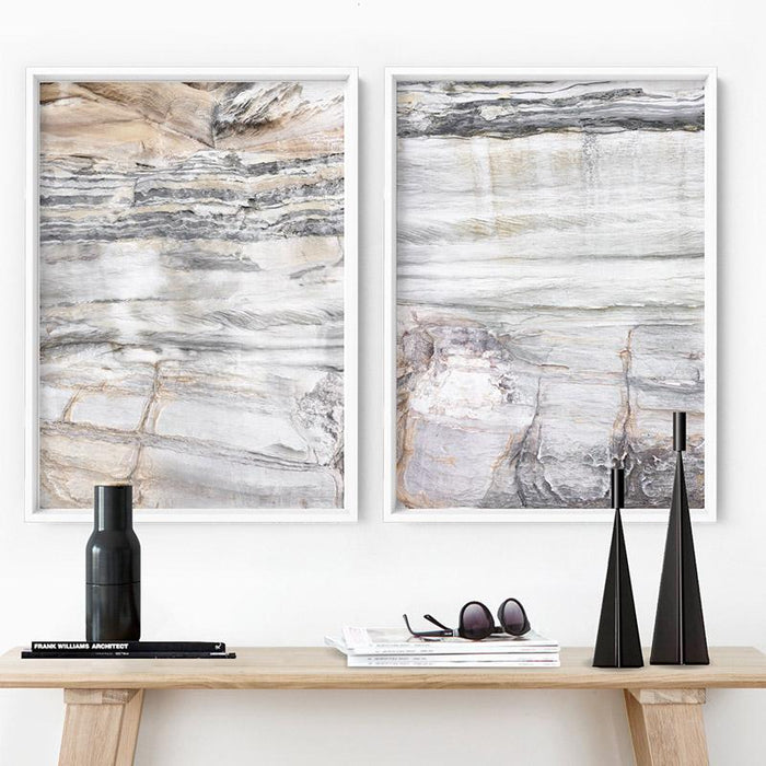 Bondi Coastal Rock Face III - Art Print - Ozark Home