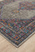 Erdek Grey Stonewashed Diamond Medallion Vintage Runner Rug, Rugs, Ozark Home 