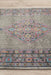 Erdek Grey Stonewashed Diamond Medallion Vintage Runner Rug, Rugs, Ozark Home 