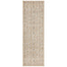 Erdek Bone Stonewashed Floral Grid Vintage Runner Rug, Rugs, Ozark Home 