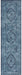 Erdek Royal Blue Stonewashed Diamond Vintage Rug, Rugs, Ozark Home 