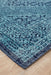 Erdek Royal Blue Stonewashed Diamond Vintage Rug, Rugs, Ozark Home 