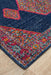 Erdek Navy Stonewashed Aztec Figaree Vintage Runner Rug, Rugs, Ozark Home 