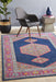 Erdek Navy Stonewashed Aztec Figaree Vintage Rug, Rugs, Ozark Home 