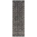 Ellora Charcoal Faded Transitional Grid Contemporary Runner Rug, Rugs, Ozark Home 