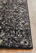 Ellora Charcoal Faded Transitional Grid Contemporary Runner Rug, Rugs, Ozark Home 